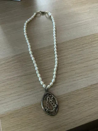 Collar Virgen del Rocío Perlas