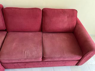 Sofá cama 3 plazas con chaiselongue