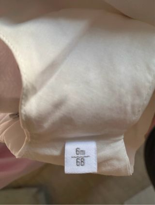 Vestito da cerimonia bianco con fiore