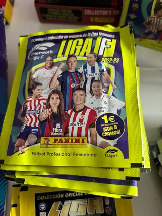 Lote cromos Panini Liga F Premium Oro
