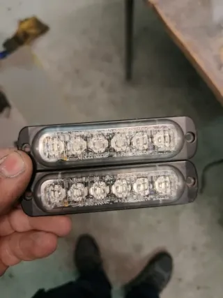 Luces LED Perimetrales Azul pareja de dos