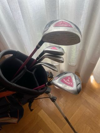 Set Bolso y Palos Golf Niños