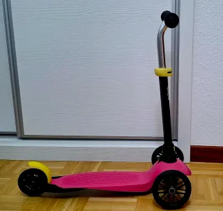 Patinete infantil Oxelo 3 ruedas rosa