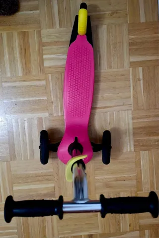 Patinete infantil Oxelo 3 ruedas rosa