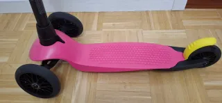 Patinete infantil Oxelo 3 ruedas rosa