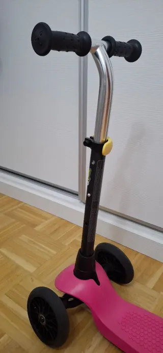 Patinete infantil Oxelo 3 ruedas rosa