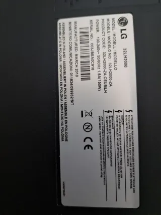 Televisor LG 32 - Buen estado