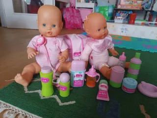 2 Muñecos Nenuco con accesorios