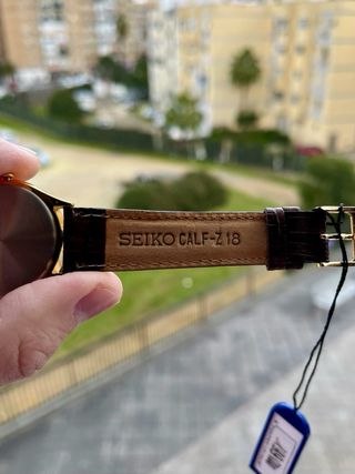 Reloj Seiko Quartz Vintage Gold NOS *Año 1995*