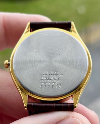 Reloj Seiko Quartz Vintage Gold NOS *Año 1995*