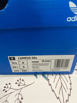 Adidas Campus 00s Marrones y Negras