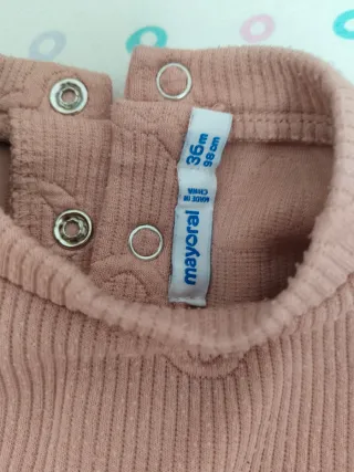 Conjunto niña Mayoral rosa estampado