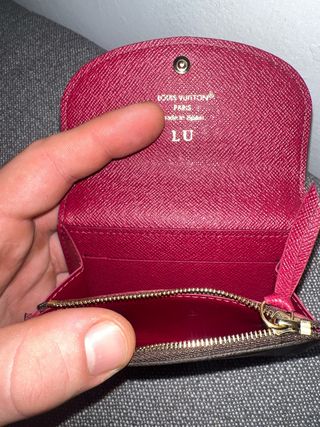 Monedero Rosalie Louis Vuitton Lona Monogram