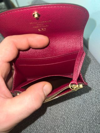 Monedero Rosalie Louis Vuitton Lona Monogram