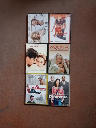 Lote 6 Películas DVD (Drama/Romance)