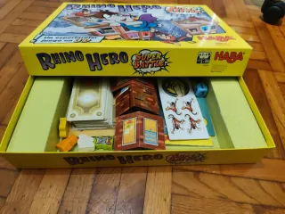 Rhino Hero Super Battle HABA Juego Mesa