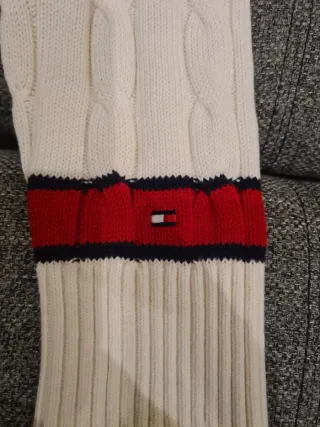 Jersey Tommy Hilfiger V-Neck Cable Knit