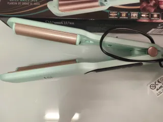 Plancha Ondas IDItalian Wonder Wave Oro Blanco