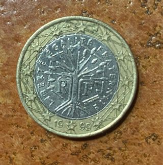 Moneda Euro Francia 1999