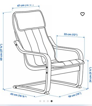 Sillón infantil POÄNG IKEA