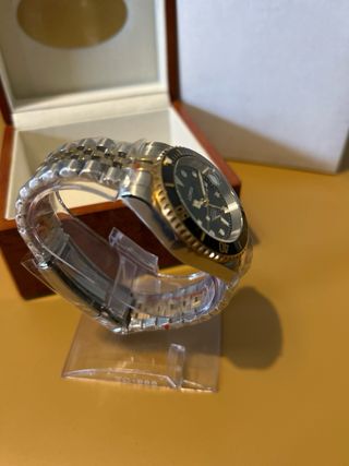 Orologio Uomo Automatico Lorsa Nero Oro