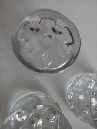 Vasos de whisky de cristal. Regalo 4 copas anchas