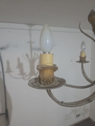 Lampara de araña antigua