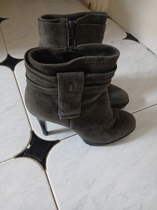 Botines con tacon mujer 37