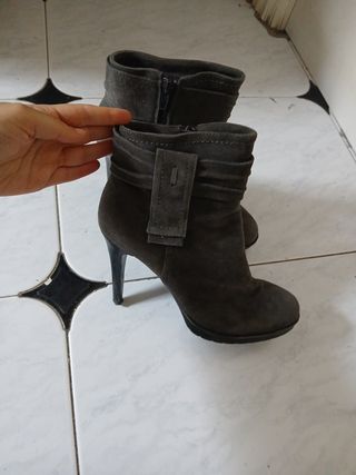 Botines con tacon mujer 37
