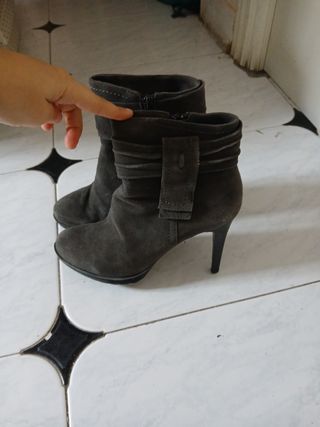 Botines con tacon mujer 37