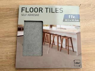 Suelo adhesivo 11 uds 30.5x30.5cm