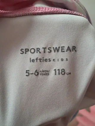 Mallas deportivas niña tie-dye