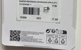 Carcasa Funda Protectora iPhone 11 Azul