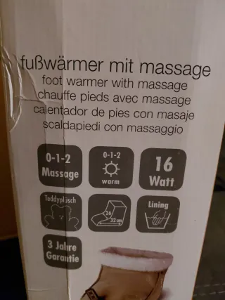 Calienta pies Beurer FWM 40 con masaje