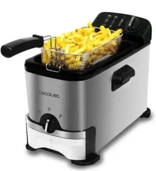 Cecotec Freidora con Depósito CleanFry 3000