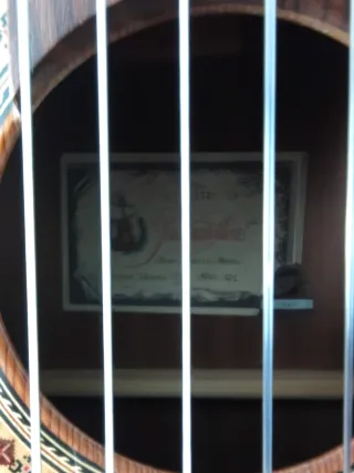 Guitarra Prudencio Sáez modelo 61 "annèes 60".