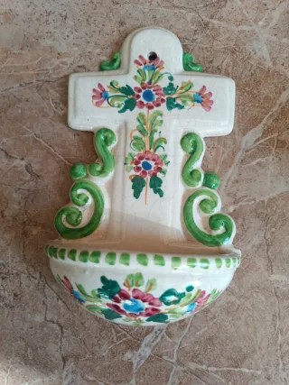 Benditeras de cerámica decoradas