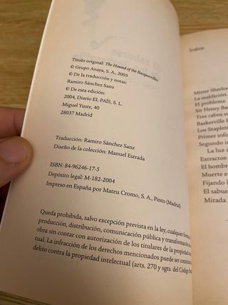 El sabueso de los Baskerville / Arthur Conan Doyle