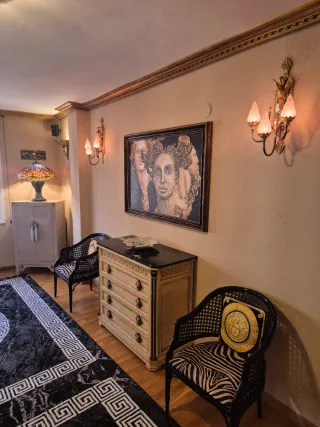 Lámparas de pared dorada con 3 luces