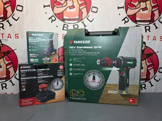 Taladro Atornillador Parkside 12V