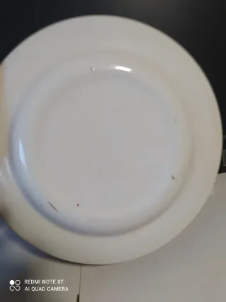 Plato recuerdo Virgen del Rocío