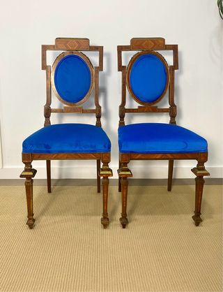 Pareja de sillas Luis XVI