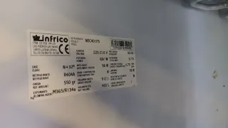 Congelador Infrico Vertical