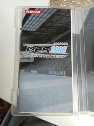 PES 2008 PSP Konami Deporte