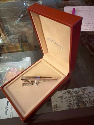 Pisacorbatas S.T. Dupont Plata