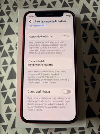 iPhone 12 mini Rojo