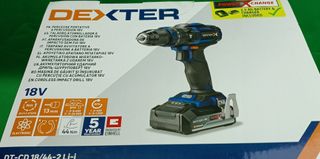 Taladro Percutor Dexter Power X-Change 18V
