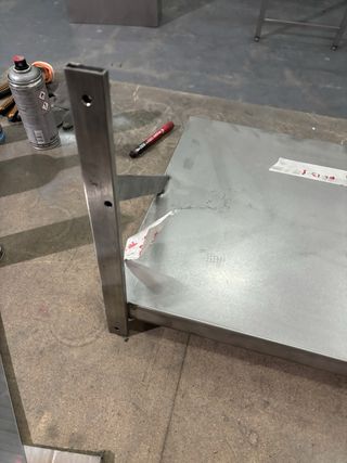 Estante mural para soporte de microondas u horno