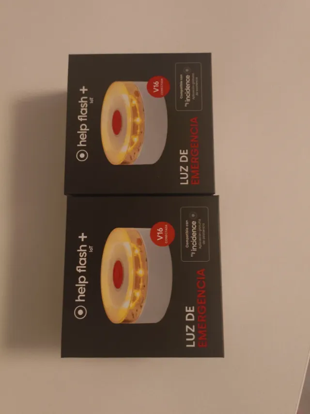 Help Flash IoT+ Luz de Emergencia V16,2 unidades