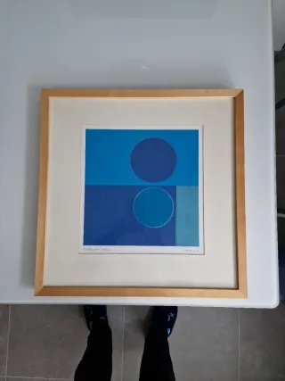 2 Cuadros Amanecer y Midnightmoon de Ikea